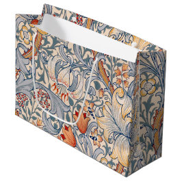 Golden Lily, William Morris große Geschenktasche Große Geschenktüte