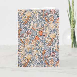 Golden Lily, William Morris Karte