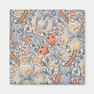 Golden Lily, William Morris Magnet