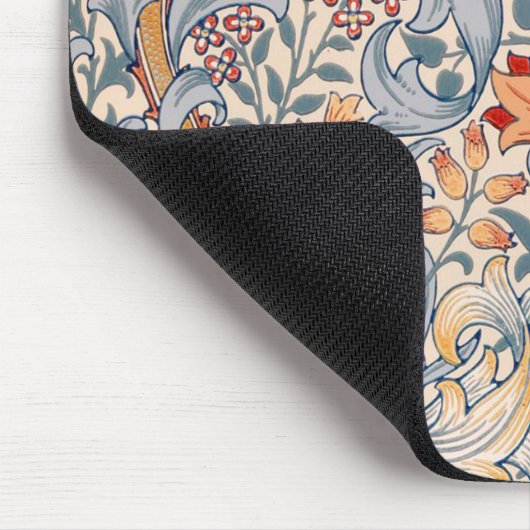 Golden Lily, William Morris Mousepad (Ecke)