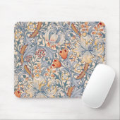 Golden Lily, William Morris Mousepad (Mit Mouse)