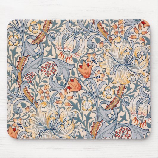 Golden Lily, William Morris Mousepad (Vorne)