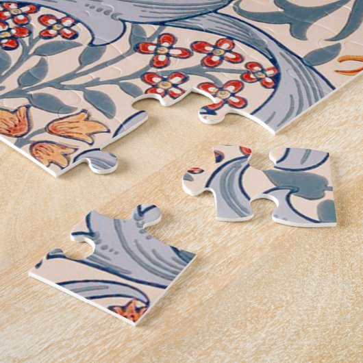 Golden Lily, William Morris Puzzle (Seite)