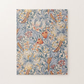 Golden Lily, William Morris Puzzle (Vertikal)