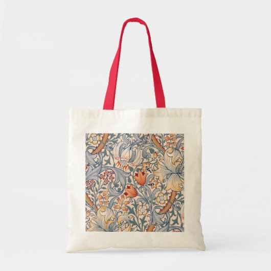 Golden Lily, William Morris Tragetasche (Vorne)