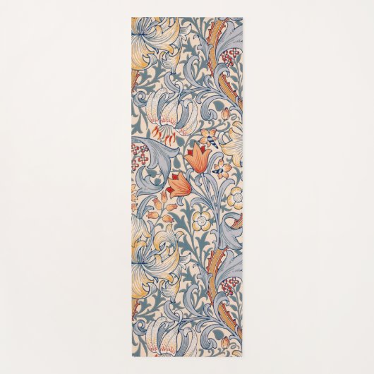 Golden Lily, William Morris Yogamatte (Vorderseite)