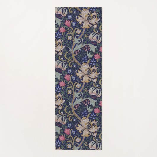 Golden Lily, William Morris Yogamatte (Vorderseite)