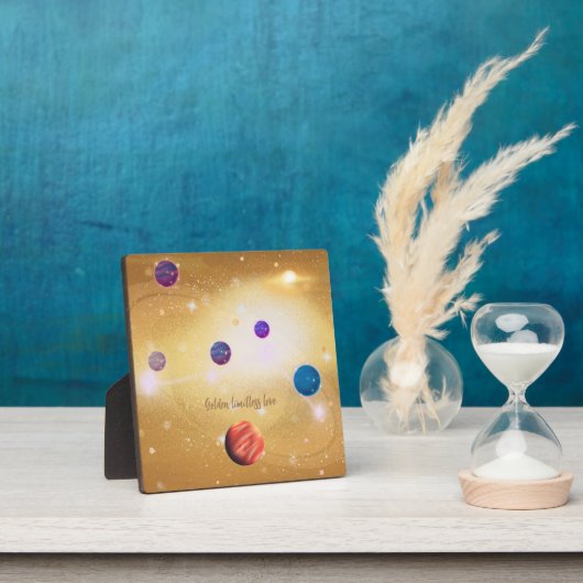 Golden Limitless Liebe Fotoplatte (InSitu)