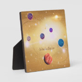 Golden Limitless Liebe Fotoplatte (Vorderseite)