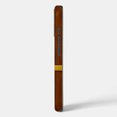 Golden Line Luxury Wood Case-Mate iPhone Hülle (Rückseite / Links)