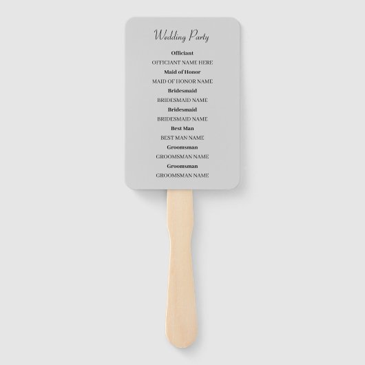 Golden Lines Fächer (Rückseite)