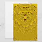 Golden Lion Head Printwerbung Briefpapier (Vorne/Hinten)