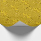 Golden Lion Head Printwerbung Geschenkpapier (Ecke)