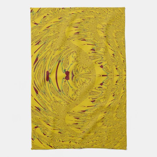 Golden Lion Head Printwerbung Handtuch (Vertikal)