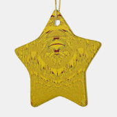 Golden Lion Head Printwerbung Keramikornament (Links)