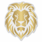 Golden Lion - Löwe von Juda Aufkleber (Vorderseite)