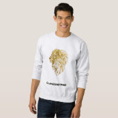 Golden Lion – Majestic Design Sweatshirt (Vorne ganz)