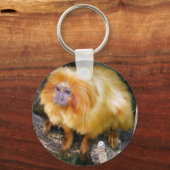 Golden Lion Tamarin Schlüsselanhänger (Vorderseite)
