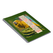Golden Lion Tamarin Spiral Notebook Notizblock (Rechte Seite)