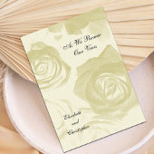 Golden Look Rose Neue Einladung