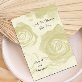 Golden Look Rose Neue Einladung