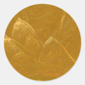GOLDEN LOTUS2 RUNDER AUFKLEBER (Vorderseite)