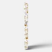Golden Lotus Design Luxus Case-Mate iPhone Hülle (Rückseite / Links)