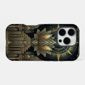 Golden Lotus Flower | iPhone 16 Pro Case Hülle (Rückseite (Horizontal))