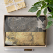 Golden Lotus Gestern und Heute Seidenpapier (Geschenk)