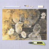 Golden Lotus Gestern und Heute Seidenpapier (Handwerk)