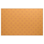 Golden Lotus Grid Pattern - The White Lotus Stoff (Yard (91,4 cm))
