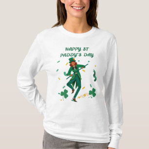 "Golden Luck - St. Patricks Long Sleeve T-Shirt" T-Shirt