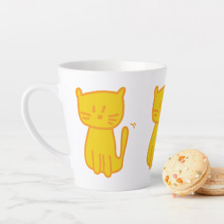 Golden Lucky Cat Doodle Milchtasse