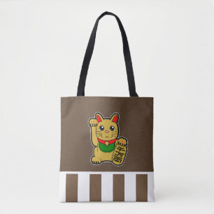 Golden Lucky Cat Tasche