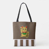 Golden Lucky Cat Tasche (Rückseite)