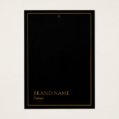 Golden Lux Modern Hang Tags (Vorderseite)