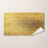 Golden, luxuriös, schick, art Deko, muster,Deko Handtuch (Handtuch)