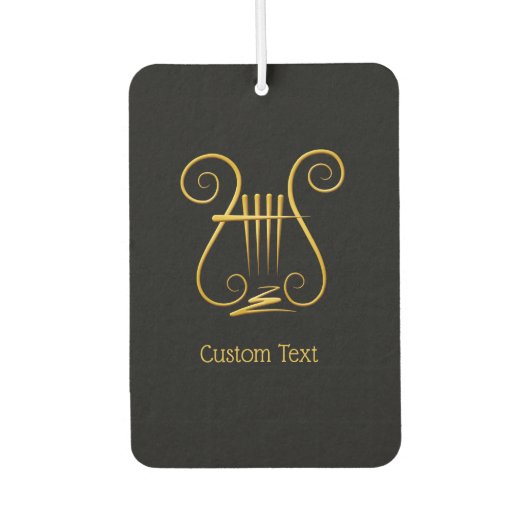 Golden Lyre Autolufterfrischer (Vorderseite)