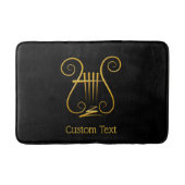 Golden Lyre Badematte (Vorderseite)