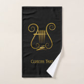 Golden Lyre Badhandtuch Set (Handtuch)
