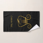 Golden Lyre Badhandtuch Set (Handtuch)