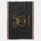 Golden Lyre Decke (Vorderseite Vertikal)
