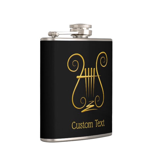 Golden Lyre Flachmann (Rechts)