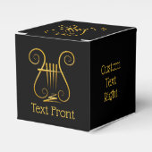 Golden Lyre Geschenkschachtel (Vorderseite)