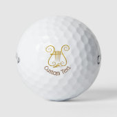 Golden Lyre Golfball (Vorderseite)