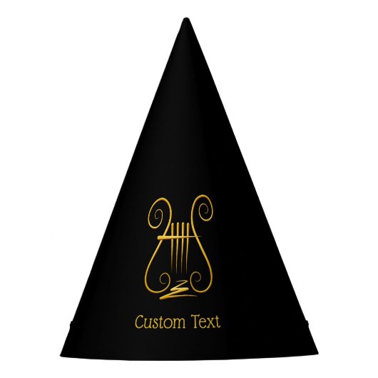 Golden Lyre Partyhütchen (Vorderseite)