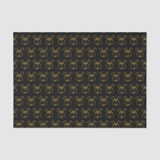 Golden Lyre Seidenpapier (Vorderseite)