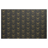 Golden Lyre Stoff (Fat Quarter (45,7 x 55,9 cm))