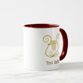 Golden Lyre Tasse (VorderseiteRechts)