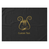 Golden Lyre Tischdecke (Vorderseite (Horizontal))